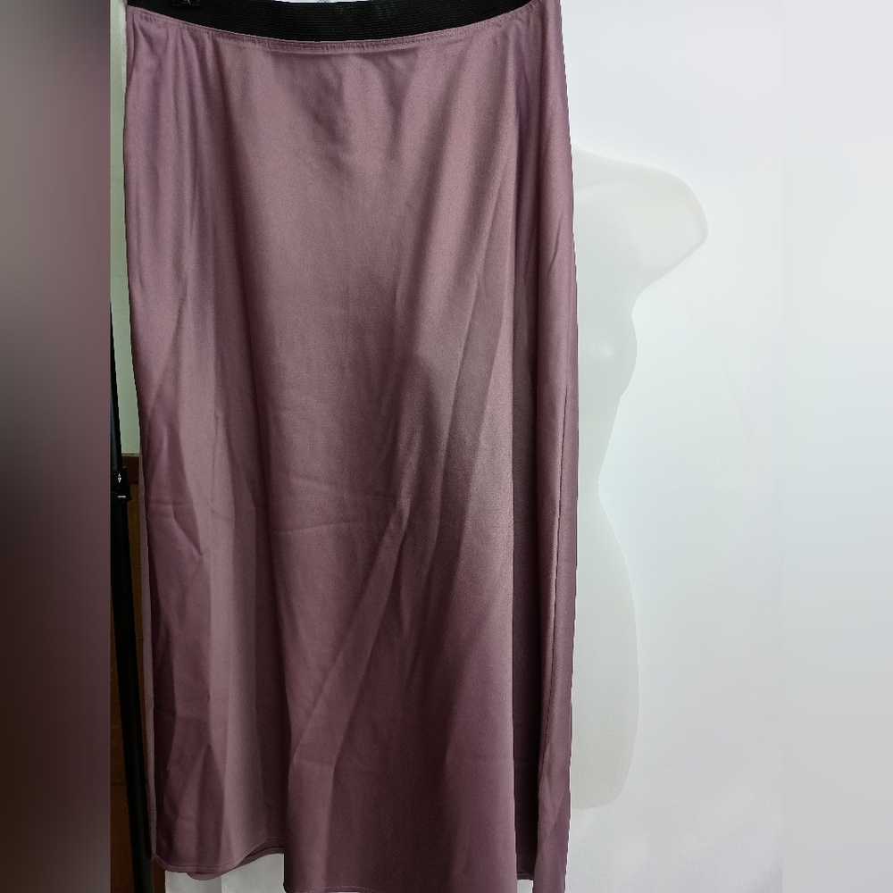 2/$30 A NEW DAY Elegant Mauve Women's Maxi Long Skirt‎ (#1,442)